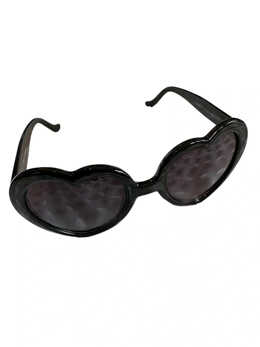 Black Heart-Shaped Women's Sunglasses